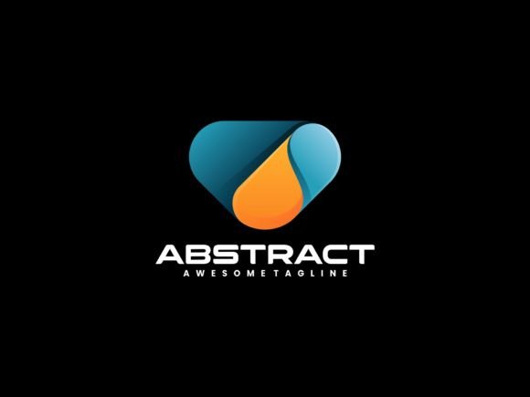 Abstract Gradient Logo: Creative Flexibility