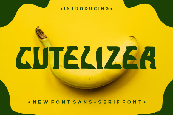 Cutelizer: A Whimsical Font That Brings Creativity to Life