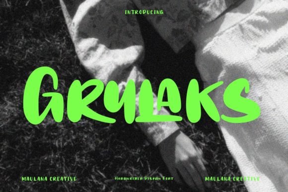 Grulaks: A Bold and Assertive Font for Creative Projects