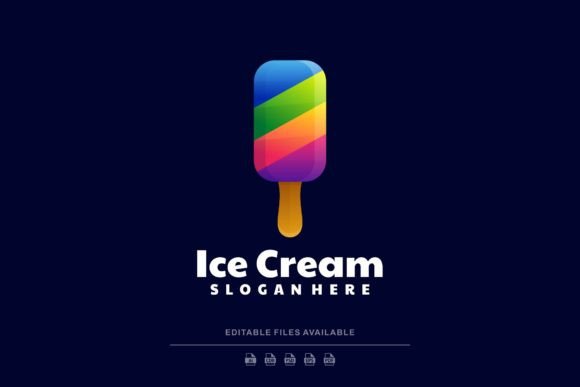 Ice Cream Gradient Colorful Logo: A Strategic Tool for Modern Branding