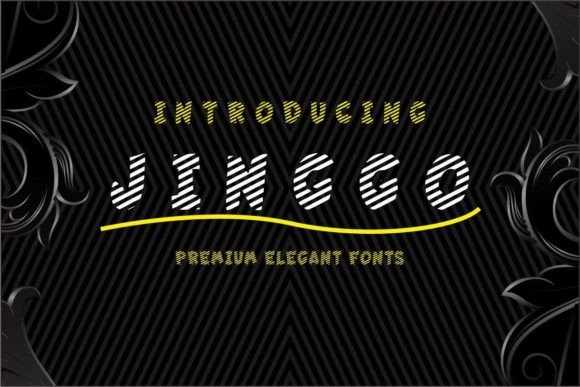 Jinggo: A Stylish Display Font for Unique Creative Expression