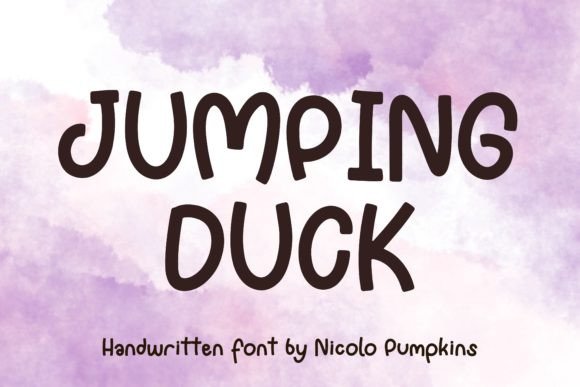 Jumping Duck: A Unique Font for Creative Projects
