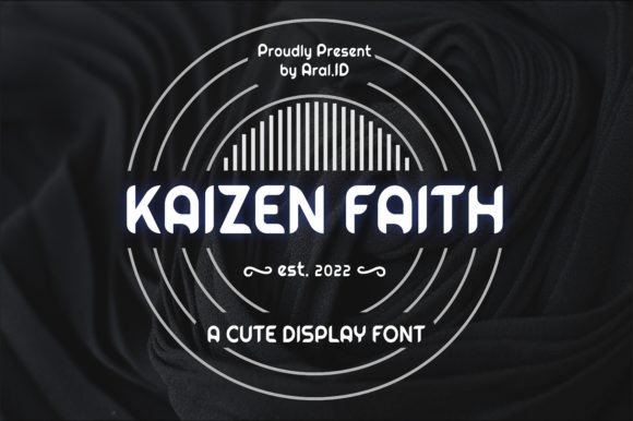 Kaizen Faith: A Retro, Fun, and Stylish Display Font for Modern Design