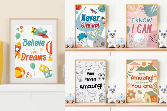Kids Background with Quotes: Creative and Customizable Design Solutions