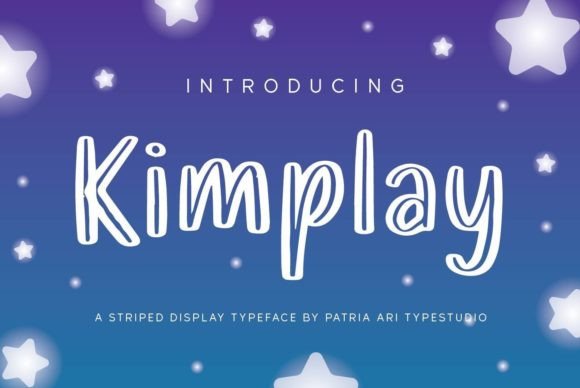 Kimplay: A Versatile Font for Creative Projects