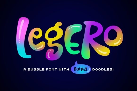Legero: A Retro-Inspired Font for Creative Expression