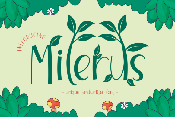 Milerus: A Magical Font for Creative Projects