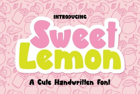 Sweet Lemon: A Versatile and Stylish Display Font for Creative Projects